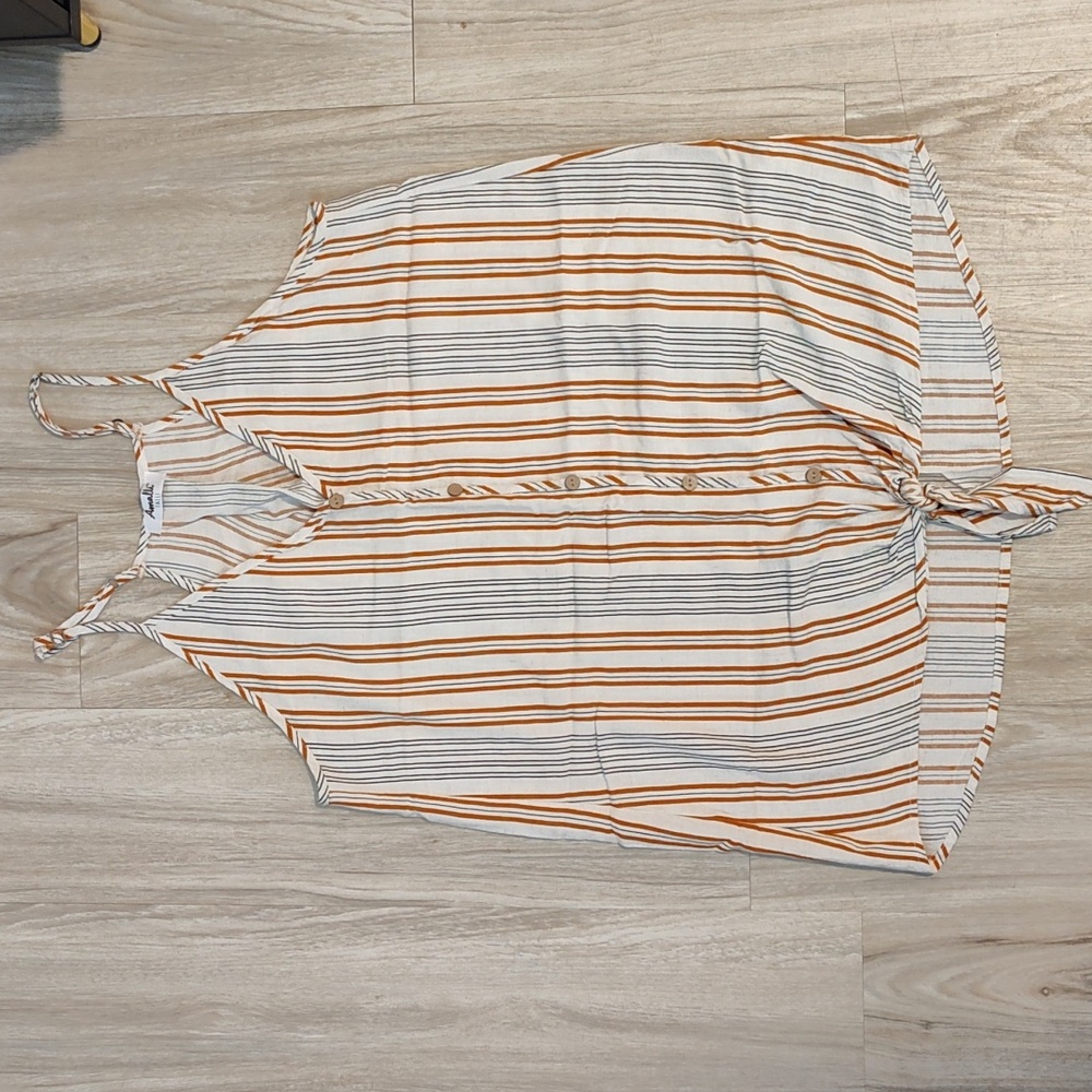 Amalli talli Large Striped Tank